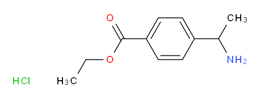 ethyl 4-(1-aminoethyl)benzoate hydrochloride
