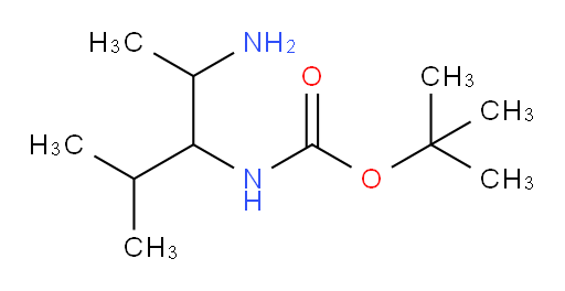 tert-butyl N-(2-amino-4-methylpentan-3-yl)carbamate