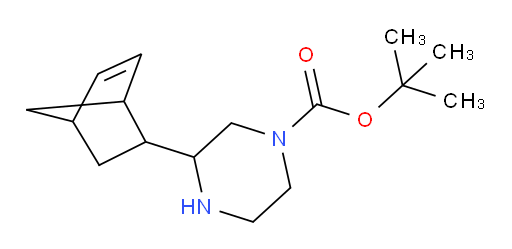 tert-butyl 3-{bicyclo[2.2.1]hept-5-en-2-yl}piperazine-1-carboxylate