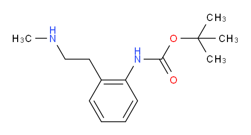 tert-butyl N-{2-[2-(methylamino)ethyl]phenyl}carbamate