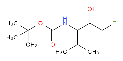 tert-butyl N-(1-fluoro-2-hydroxy-4-methylpentan-3-yl)carbamate