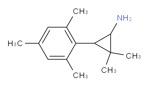 2,2-dimethyl-3-(2,4,6-trimethylphenyl)cyclopropan-1-amine