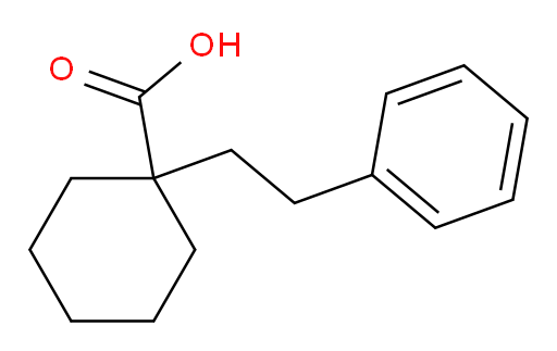 1-(2-phenylethyl)cyclohexane-1-carboxylic acid