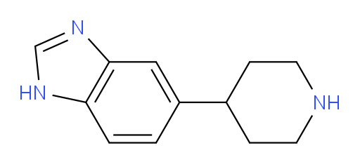 5-(piperidin-4-yl)-1H-1,3-benzodiazole