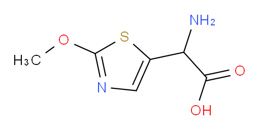 2-amino-2-(2-methoxy-1,3-thiazol-5-yl)acetic acid