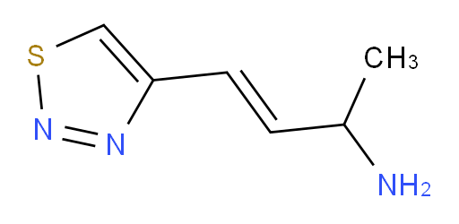 4-(1,2,3-thiadiazol-4-yl)but-3-en-2-amine