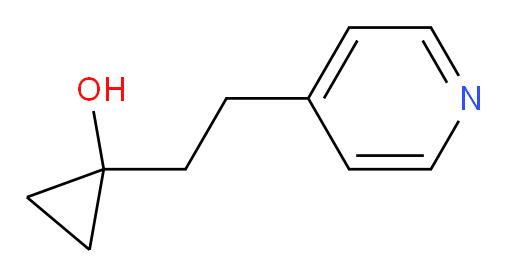 1-[2-(pyridin-4-yl)ethyl]cyclopropan-1-ol