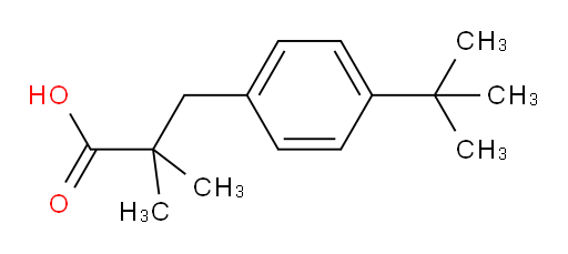 3-(4-tert-butylphenyl)-2,2-dimethylpropanoic acid