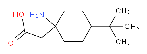 2-(1-amino-4-tert-butylcyclohexyl)acetic acid