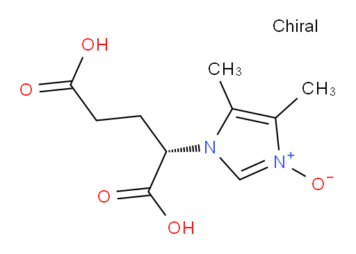 1-[(1S)-1,3-dicarboxypropyl]-4,5-dimethyl-1H-imidazol-3-ium-3-olate