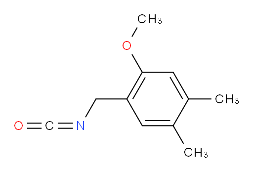 1-(isocyanatomethyl)-2-methoxy-4,5-dimethylbenzene