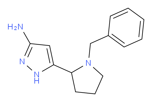 5-(1-benzylpyrrolidin-2-yl)-1H-pyrazol-3-amine