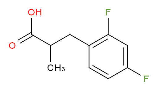 3-(2,4-difluorophenyl)-2-methylpropanoic acid