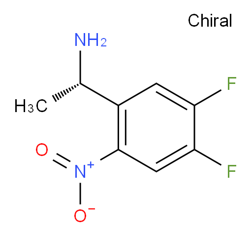 (1S)-1-(4,5-difluoro-2-nitrophenyl)ethan-1-amine