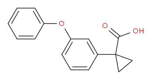 1-(3-phenoxyphenyl)cyclopropane-1-carboxylic acid