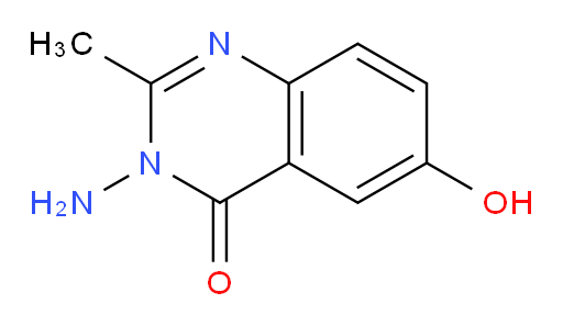 3-amino-6-hydroxy-2-methyl-3,4-dihydroquinazolin-4-one