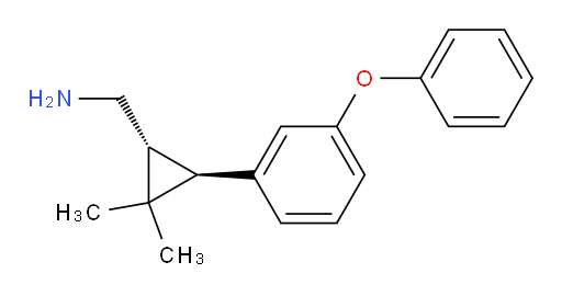 rac-[(1R,3R)-2,2-dimethyl-3-(3-phenoxyphenyl)cyclopropyl]methanamine