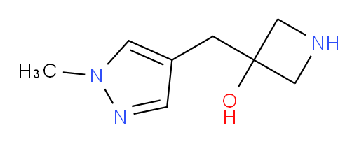 3-[(1-methyl-1H-pyrazol-4-yl)methyl]azetidin-3-ol