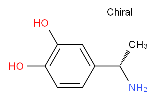 4-[(1S)-1-aminoethyl]benzene-1,2-diol