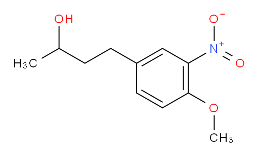 4-(4-methoxy-3-nitrophenyl)butan-2-ol