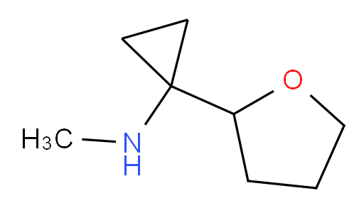 N-methyl-1-(oxolan-2-yl)cyclopropan-1-amine