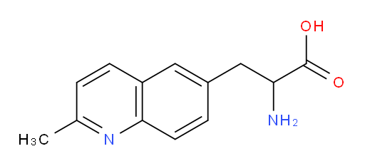 2-amino-3-(2-methylquinolin-6-yl)propanoic acid