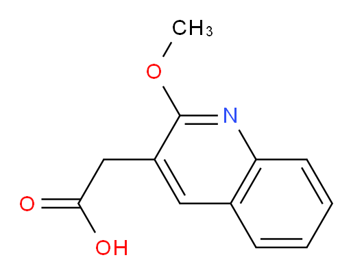 2-(2-methoxyquinolin-3-yl)acetic acid