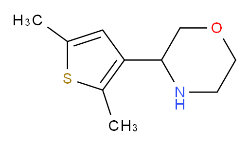 3-(2,5-dimethylthiophen-3-yl)morpholine