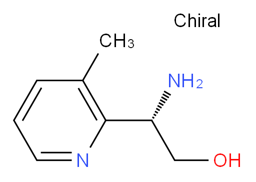 (2S)-2-amino-2-(3-methylpyridin-2-yl)ethan-1-ol