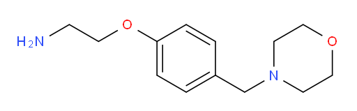 2-{4-[(morpholin-4-yl)methyl]phenoxy}ethan-1-amine