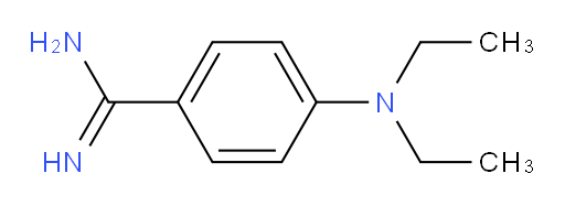 4-(diethylamino)benzene-1-carboximidamide