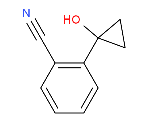 2-(1-hydroxycyclopropyl)benzonitrile