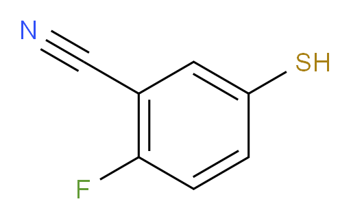 2-fluoro-5-sulfanylbenzonitrile
