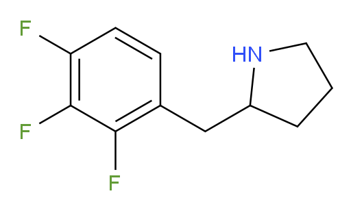 2-[(2,3,4-trifluorophenyl)methyl]pyrrolidine