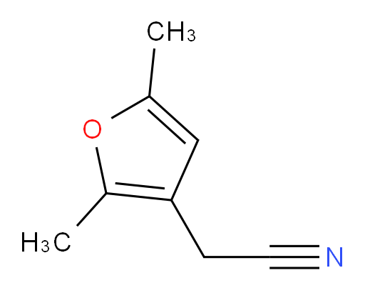 2-(2,5-dimethylfuran-3-yl)acetonitrile