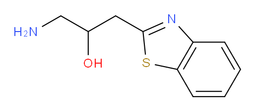 1-amino-3-(1,3-benzothiazol-2-yl)propan-2-ol