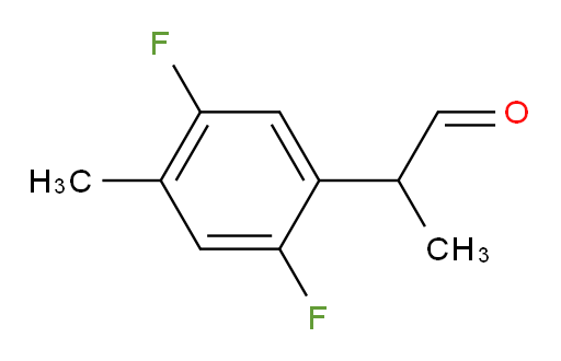 2-(2,5-difluoro-4-methylphenyl)propanal