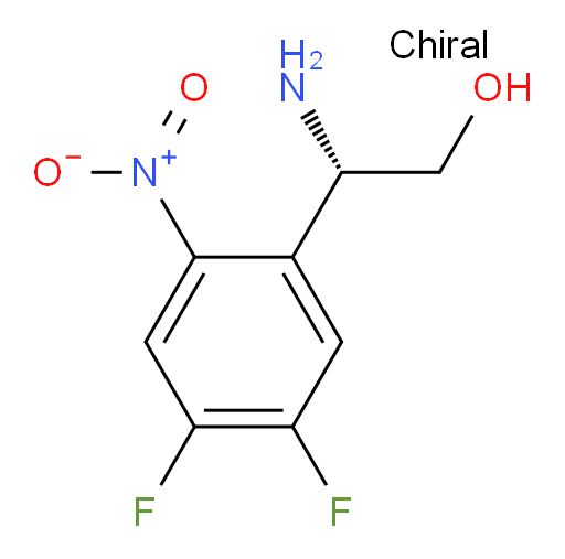 (2S)-2-amino-2-(4,5-difluoro-2-nitrophenyl)ethan-1-ol