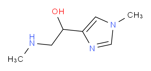 1-(1-methyl-1H-imidazol-4-yl)-2-(methylamino)ethan-1-ol