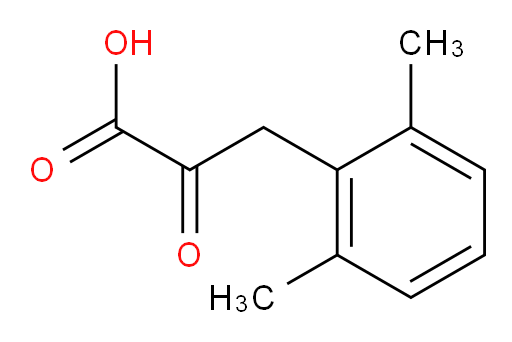 3-(2,6-dimethylphenyl)-2-oxopropanoic acid