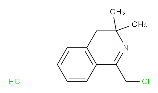 1-(chloromethyl)-3,3-dimethyl-3,4-dihydroisoquinoline hydrochloride