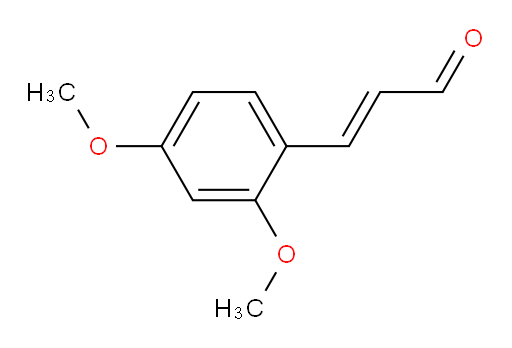3-(2,4-dimethoxyphenyl)prop-2-enal