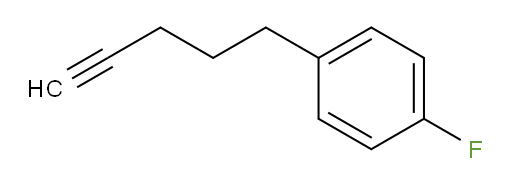 1-fluoro-4-(pent-4-yn-1-yl)benzene