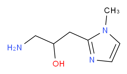 1-amino-3-(1-methyl-1H-imidazol-2-yl)propan-2-ol