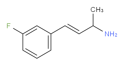 4-(3-fluorophenyl)but-3-en-2-amine