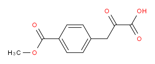 3-[4-(methoxycarbonyl)phenyl]-2-oxopropanoic acid