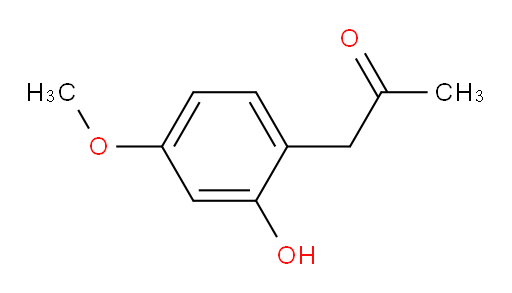 1-(2-hydroxy-4-methoxyphenyl)propan-2-one