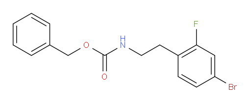benzyl N-[2-(4-bromo-2-fluorophenyl)ethyl]carbamate