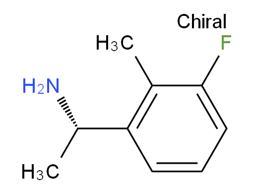 (1S)-1-(3-fluoro-2-methylphenyl)ethan-1-amine