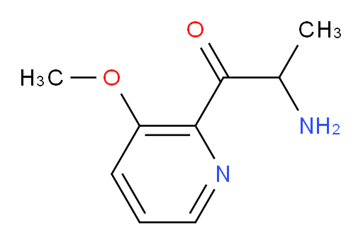 2-amino-1-(3-methoxypyridin-2-yl)propan-1-one